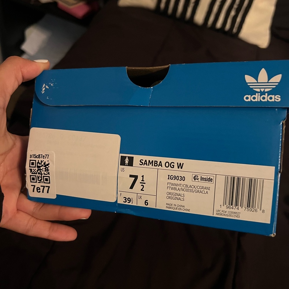 7.5 womens sambas